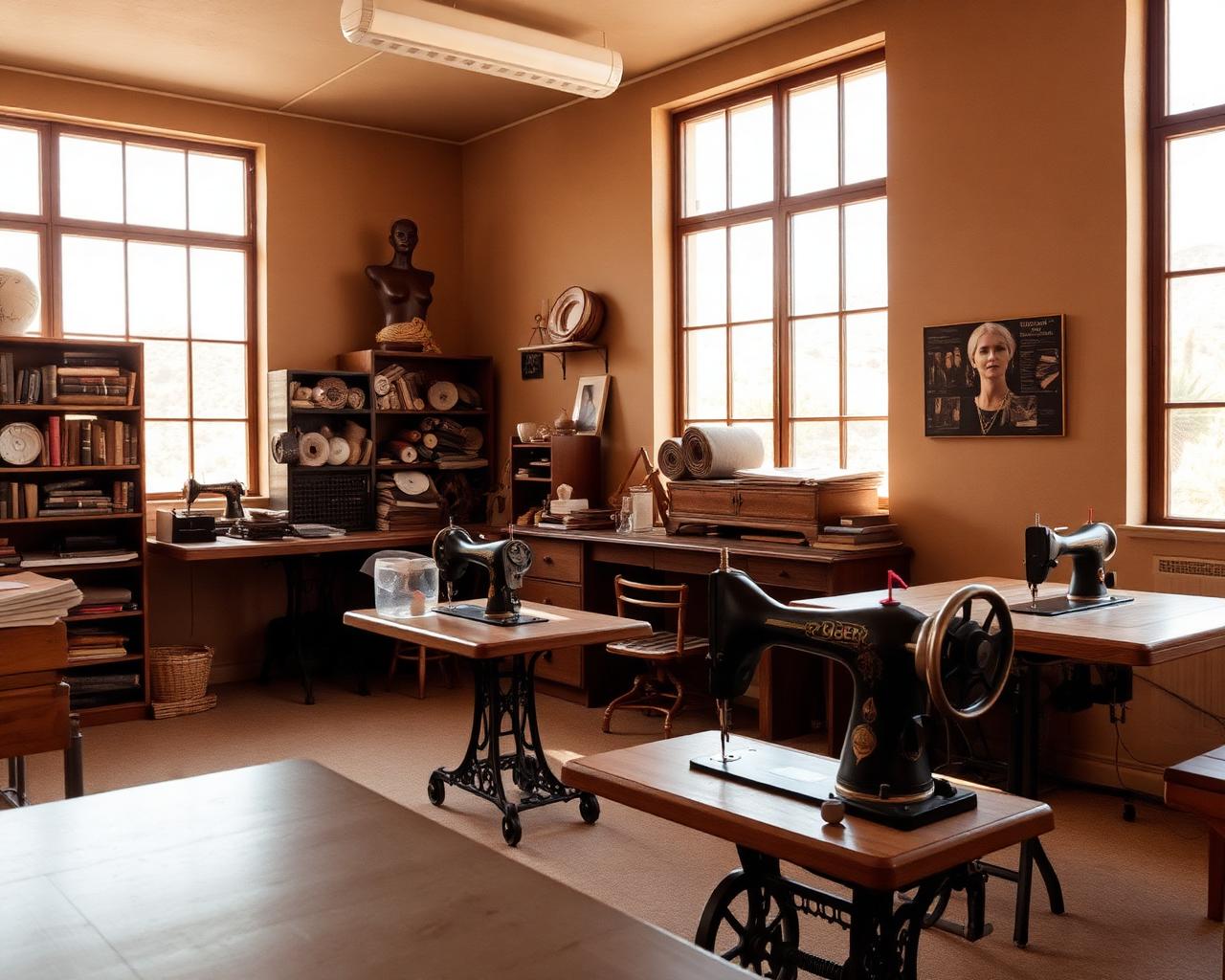 The Desert Tailor atelier interior